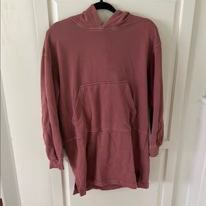 7 for all mankind tunic hoodie sweatshirt